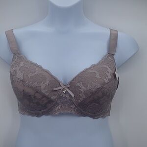 Mopas Padded Lace "Tan"  Bra Size 38DD